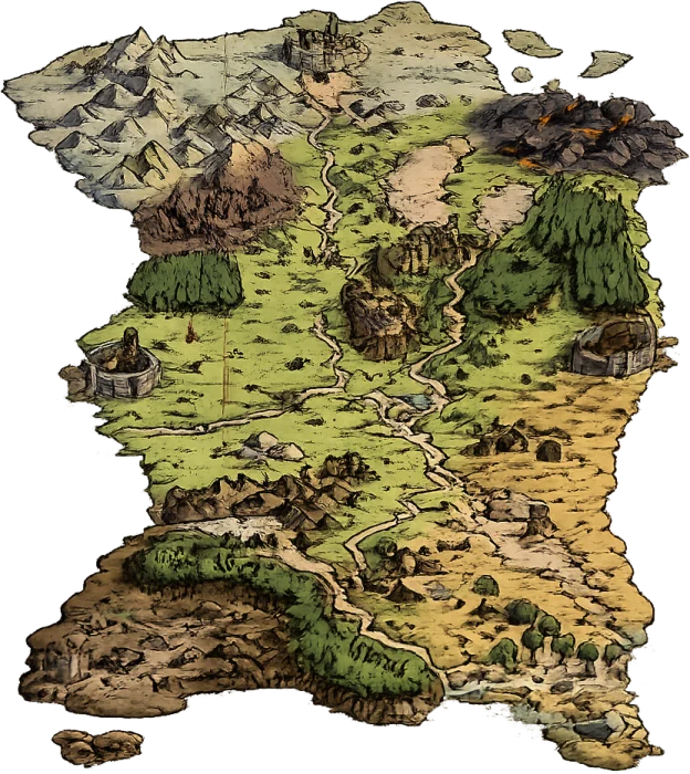 Map of Antonica